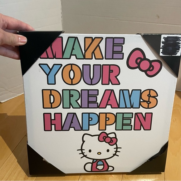 New hello kitty make your dreams happen canvas art - Picture 4 of 4